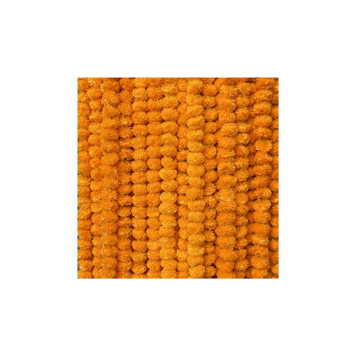 Marigold garland - Orange - 6ft