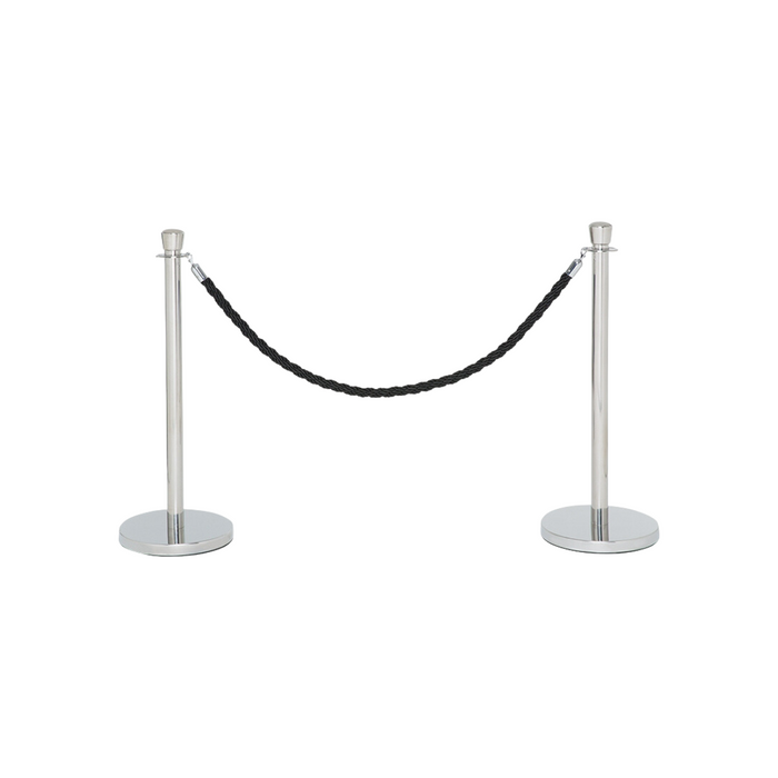Rope barrier - 2 x Post, 1 x Rope