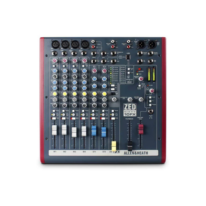 Mixing Desk - Allen & Heath ZED60-10FX - 10 Channel