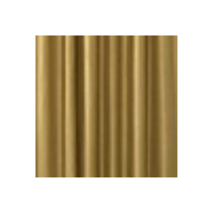 Pleated Draped Curtains - Antique Gold