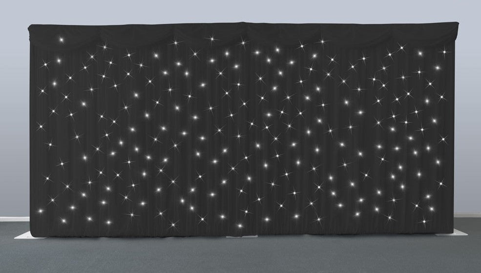 Starcloth Backdrop - Black - 20ft