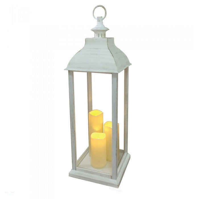 Lantern - White - 85cm