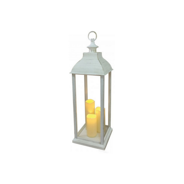 Lantern - White - 85cm