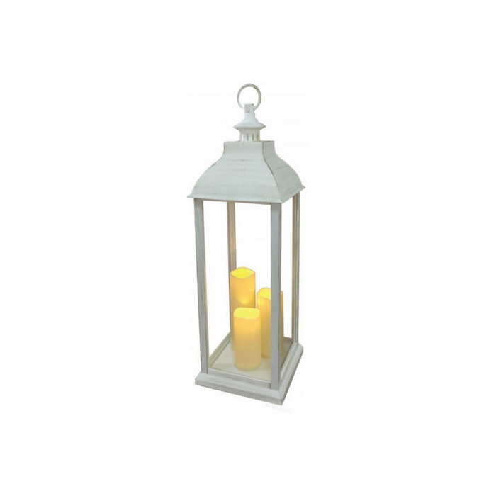 Lantern - White - 64cm