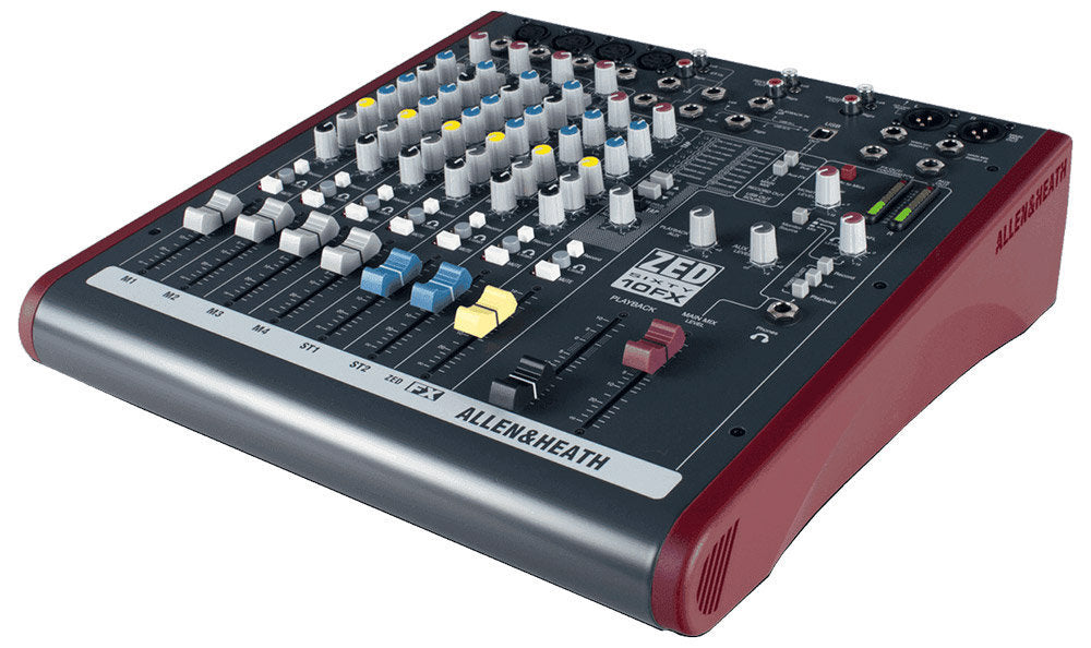 Mixing Desk - Allen & Heath ZED60-10FX - 10 Channel